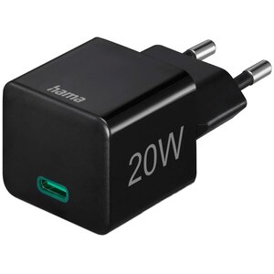 Incarcator retea HAMA 201649, 1x USB-C, 20W Power Delivery (PD), Quick Charge 3.0, negru Incarcator retea HAMA 201649, 1x USB-C, 20W Power Delivery (PD), Quick Charge 3.0, negru