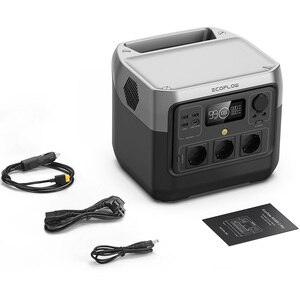 Statie Incarcare ECOFLOW River 2 Pro, 768Wh, 800W, USB A, USB C, Schuko, negru Statie Incarcare ECOFLOW River 2 Pro, 768Wh, 800W, USB A, USB C, Schuko, negru