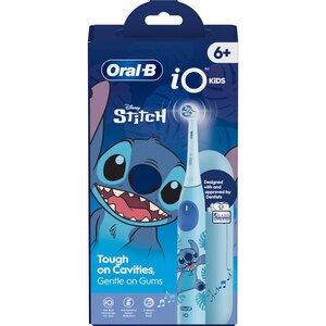 Periuta de dinti electrica copii ORAL-B iO Kids Disney Stitch, 3 programe, 1 capat, albastru Periuta de dinti electrica copii ORAL-B iO Kids Disney Stitch, 3 programe, 1 capat, albastru