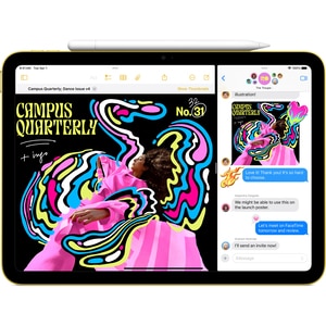 Tableta APPLE iPad 11" (A16), 128GB, Cellular, Yellow Tableta APPLE iPad 11" (A16), 128GB, Cellular, Yellow