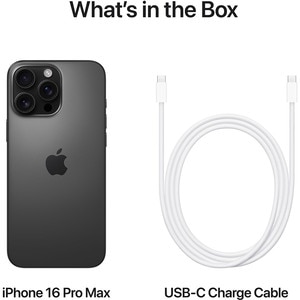 Telefon APPLE iPhone 16 Pro Max 5G, 512GB, Black Titanium Telefon APPLE iPhone 16 Pro Max 5G, 512GB, Black Titanium