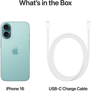 Telefon APPLE iPhone 16 5G, 128GB, Teal Telefon APPLE iPhone 16 5G, 128GB, Teal