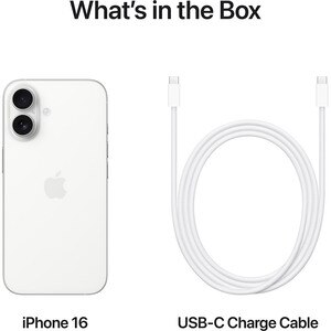 Telefon APPLE iPhone 16 5G, 128GB, White Telefon APPLE iPhone 16 5G, 128GB, White