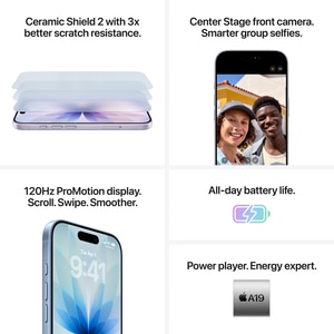 Telefon APPLE iPhone 17 5G, 512GB, Lavender Telefon APPLE iPhone 17 5G, 512GB, Lavender