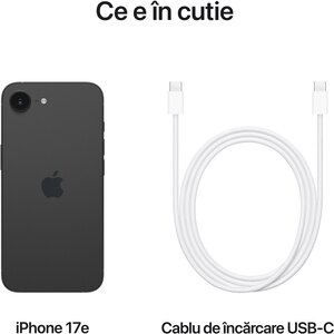 Telefon APPLE iPhone 17e, 512GB, Black Telefon APPLE iPhone 17e, 512GB, Black