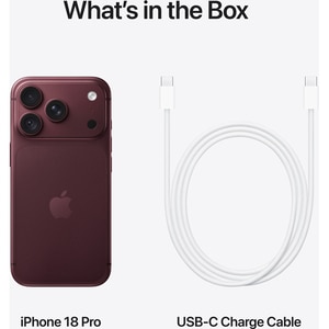 Telefon APPLE iPhone 18 Pro 5G, 2TB, Burgundy Telefon APPLE iPhone 18 Pro 5G, 2TB, Burgundy