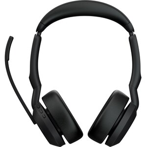 Casti Wireless teleconferinta JABRA Evolve2 55 Link 380/390A, Stereo, Noise Cancelling, Bluetooth, USB-C, negru Casti Wireless teleconferinta JABRA Evolve2 55 Link 380/390A, Stereo, Noise Cancelling, Bluetooth, USB-C, negru