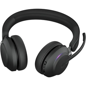 Casti Wireless teleconferinta JABRA Evolve2 65, Link 390a MS Stereo, Bluetooth, USB-C, negru Casti Wireless teleconferinta JABRA Evolve2 65, Link 390a MS Stereo, Bluetooth, USB-C, negru