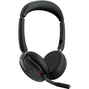 Casti Wireless teleconferinta JABRA Evolve2 65 Flex, Link 380/390A, Stereo, Noise Cancelling, Bluetooth, USB-C, negru Casti Wireless teleconferinta JABRA Evolve2 65 Flex, Link 380/390A, Stereo, Noise Cancelling, Bluetooth, USB-C, negru