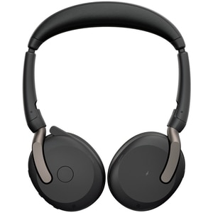 Casti Wireless teleconferinta JABRA Evolve2 65 Flex, Link 380/390A, Stereo, Noise Cancelling, Bluetooth, USB-C, negru Casti Wireless teleconferinta JABRA Evolve2 65 Flex, Link 380/390A, Stereo, Noise Cancelling, Bluetooth, USB-C, negru