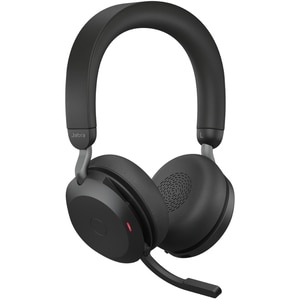 Casti Wireless teleconferinta JABRA Evolve2 75, Link 380/390A Stand incarcare, Stereo, Noise Cancelling, Bluetooth, USB-C, negru Casti Wireless teleconferinta JABRA Evolve2 75, Link 380/390A Stand incarcare, Stereo, Noise Cancelling, Bluetooth, USB-C, negru