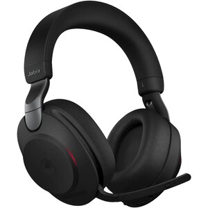 Casti Wireless teleconferinta JABRA Evolve2 85, Link 380/390a, Stereo, Noise Cancelling, Bluetooth, USB-C, negru Casti Wireless teleconferinta JABRA Evolve2 85, Link 380/390a, Stereo, Noise Cancelling, Bluetooth, USB-C, negru