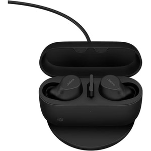 Casti Wireless teleconferinta JABRA Evolve2 Buds, Stereo, Noise Cancelling, Bluetooth, USB-C, negru Casti Wireless teleconferinta JABRA Evolve2 Buds, Stereo, Noise Cancelling, Bluetooth, USB-C, negru