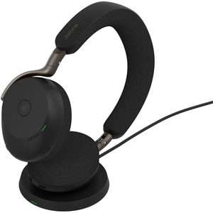 Casti Wireless teleconferinta JABRA Evolve3 75, Link 390A, Stereo, Noise Cancelling, Bluetooth, USB-C, negru Casti Wireless teleconferinta JABRA Evolve3 75, Link 390A, Stereo, Noise Cancelling, Bluetooth, USB-C, negru
