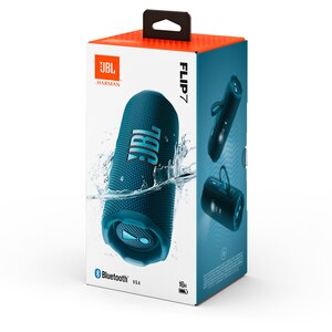 Boxa portabila JBL Flip 7, Bluetooth, IP68, albastru Boxa portabila JBL Flip 7, Bluetooth, IP68, albastru