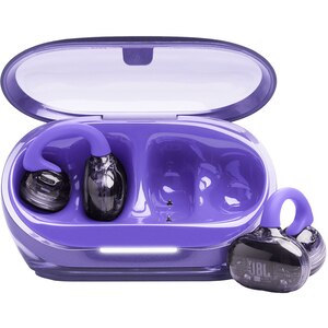 Casti JBL Soundgear Clips, True wireless, Bluetooth, Open-ear, Microfon, mov Casti JBL Soundgear Clips, True wireless, Bluetooth, Open-ear, Microfon, mov