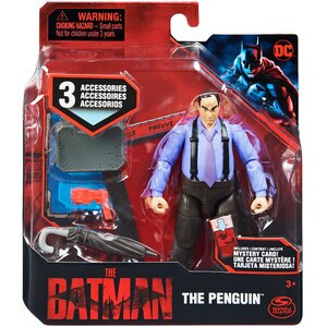 Figurina BATMAN Pinguinul 037031182, 3 ani+, negru-albastru Figurina BATMAN Pinguinul 037031182, 3 ani+, negru-albastru