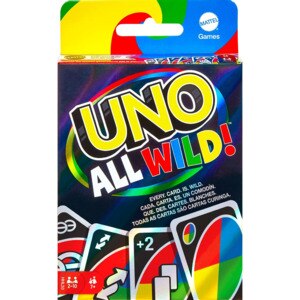 Joc de societate UNO All Wild MTHHL35O, 7 ani+, 2 jucatori Joc de societate UNO All Wild MTHHL35O, 7 ani+, 2 jucatori