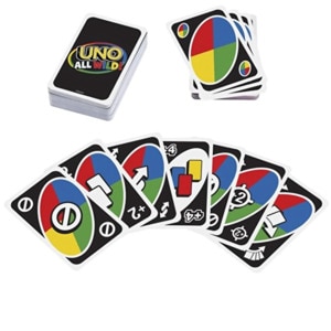 Joc de societate UNO All Wild MTHHL35O, 7 ani+, 2 jucatori Joc de societate UNO All Wild MTHHL35O, 7 ani+, 2 jucatori