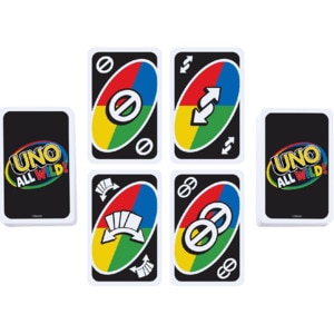Joc de societate UNO All Wild MTHHL35O, 7 ani+, 2 jucatori Joc de societate UNO All Wild MTHHL35O, 7 ani+, 2 jucatori