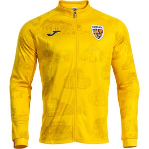 Jacheta fotbal de incalzire JOMA Echipa Nationala de Fotbal a Romaniei 2025, marimea M, galben Jacheta fotbal de incalzire JOMA Echipa Nationala de Fotbal a Romaniei 2025, marimea M, galben