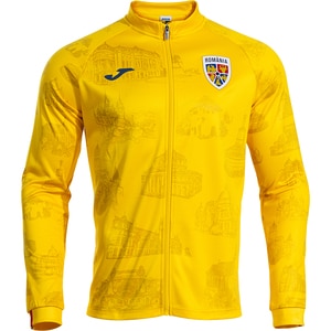 Jacheta fotbal de incalzire JOMA Echipa Nationala de Fotbal a Romaniei 2025, marimea S, galben Jacheta fotbal de incalzire JOMA Echipa Nationala de Fotbal a Romaniei 2025, marimea S, galben