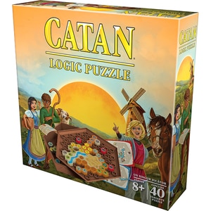 Joc de societate CATAN Logic Puzzle ATPUZZLE, 8 ani+, 1-4 jucatori Joc de societate CATAN Logic Puzzle ATPUZZLE, 8 ani+, 1-4 jucatori
