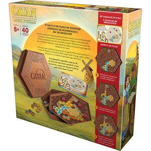 Joc de societate CATAN Logic Puzzle ATPUZZLE, 8 ani+, 1-4 jucatori Joc de societate CATAN Logic Puzzle ATPUZZLE, 8 ani+, 1-4 jucatori