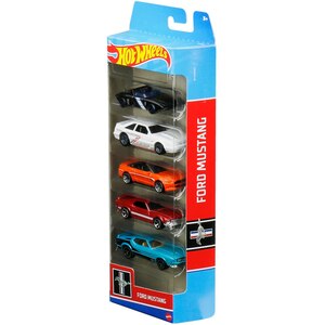 Set 5 masinute HOT WHEELS Ford Mustang HFV92, 3 ani+, multicolor Set 5 masinute HOT WHEELS Ford Mustang HFV92, 3 ani+, multicolor