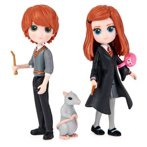 Set 2 figurine SPINMASTER Harry Potter - Ron si Ginny Weasley 061834, 5 ani+, gri-negru Set 2 figurine SPINMASTER Harry Potter - Ron si Ginny Weasley 061834, 5 ani+, gri-negru