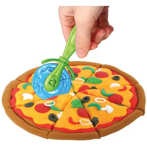 Set plastilina AIR CLAY Pizzerie 1100029418, 4 ani+, multicolor Set plastilina AIR CLAY Pizzerie 1100029418, 4 ani+, multicolor