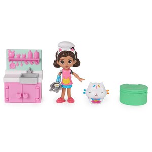 Set papusa GABBY'S DOLLHOUSE Bucataria 20133230, 3 ani+, multicolor Set papusa GABBY'S DOLLHOUSE Bucataria 20133230, 3 ani+, multicolor