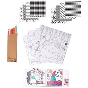Jucarie creativa AS GAMES Art - Creioane colorate Printese 21054, 4 ani+, multicolor Jucarie creativa AS GAMES Art - Creioane colorate Printese 21054, 4 ani+, multicolor