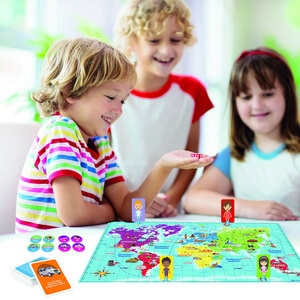 Joc educativ AS GAMES Agerino - Cunosc lumea 50744, 6 ani+, 2-4 jucatori Joc educativ AS GAMES Agerino - Cunosc lumea 50744, 6 ani+, 2-4 jucatori