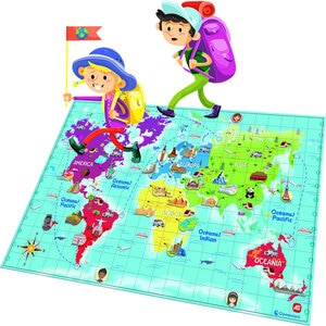 Joc educativ AS GAMES Agerino - Cunosc lumea 50744, 6 ani+, 2-4 jucatori Joc educativ AS GAMES Agerino - Cunosc lumea 50744, 6 ani+, 2-4 jucatori