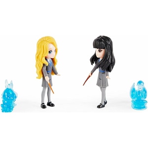 Set 2 figurine SPINMASTER Harry Potter - Magical Minis Luna Lovegood si Cho Chang 6063831, 5 ani+, gri-alb Set 2 figurine SPINMASTER Harry Potter - Magical Minis Luna Lovegood si Cho Chang 6063831, 5 ani+, gri-alb