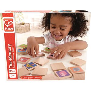 Joc memorie HAPE Animalele E1012, 3 ani+, 1 jucator Joc memorie HAPE Animalele E1012, 3 ani+, 1 jucator
