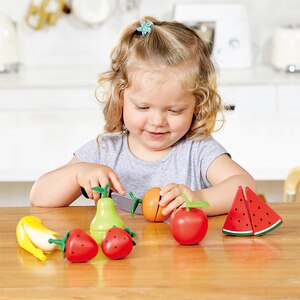 Jucarie de rol HAPE Fructele sanatoase E3171, 3 ani+, multicolor Jucarie de rol HAPE Fructele sanatoase E3171, 3 ani+, multicolor