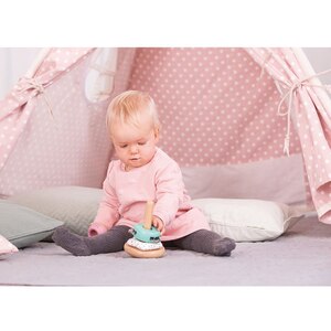 Jucarie interactiva HAPE Turn de stivuire E8502, 10 luni+, multicolor Jucarie interactiva HAPE Turn de stivuire E8502, 10 luni+, multicolor