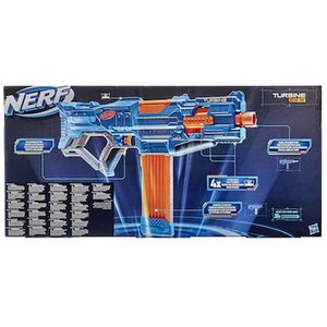 Blaster NERF Elite 2.0 - Turbine CS-18 E9481, 8 ani+, albastru-portocaliu Blaster NERF Elite 2.0 - Turbine CS-18 E9481, 8 ani+, albastru-portocaliu