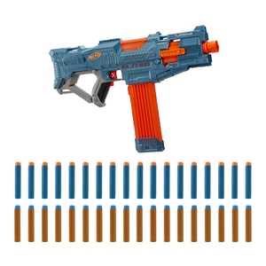Blaster NERF Elite 2.0 - Turbine CS-18 E9481, 8 ani+, albastru-portocaliu Blaster NERF Elite 2.0 - Turbine CS-18 E9481, 8 ani+, albastru-portocaliu
