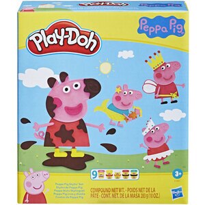 Set plastilina PLAY DOH Peppa Pig F1497, 3 ani+, multicolor Set plastilina PLAY DOH Peppa Pig F1497, 3 ani+, multicolor