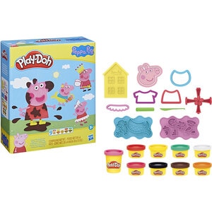 Set plastilina PLAY DOH Peppa Pig F1497, 3 ani+, multicolor Set plastilina PLAY DOH Peppa Pig F1497, 3 ani+, multicolor