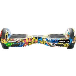 Hoverboard FREEWHEEL Junior Lite, 6.5 inch, viteza 12 km/h, motor 2 x 200W Brushless, graffiti galben Hoverboard FREEWHEEL Junior Lite, 6.5 inch, viteza 12 km/h, motor 2 x 200W Brushless, graffiti galben