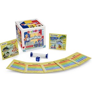 Joc educativ BRAINBOX Descopera Romania G114060, 7 ani+, 2 jucatori Joc educativ BRAINBOX Descopera Romania G114060, 7 ani+, 2 jucatori