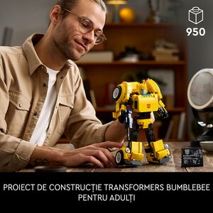 LEGO Icons: Bumblebee 10338, 18 ani+, 950 piese LEGO Icons: Bumblebee 10338, 18 ani+, 950 piese