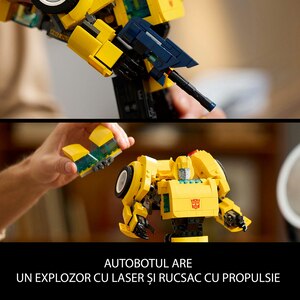 LEGO Icons: Bumblebee 10338, 18 ani+, 950 piese LEGO Icons: Bumblebee 10338, 18 ani+, 950 piese