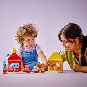 LEGO DUPLO: Rutine zilnice - Mesele si somnul 10414, 18 luni+, 28 piese LEGO DUPLO: Rutine zilnice - Mesele si somnul 10414, 18 luni+, 28 piese
