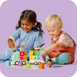 LEGO DUPLO: Camion cu alfabet 10421, 2 ani+, 36 piese LEGO DUPLO: Camion cu alfabet 10421, 2 ani+, 36 piese