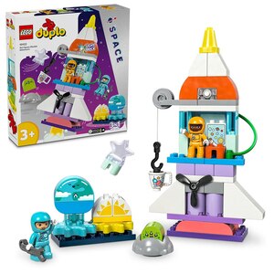 LEGO DUPLO: Aventura cu naveta spatiala 3in1 10422, 3 ani+, 58 piese LEGO DUPLO: Aventura cu naveta spatiala 3in1 10422, 3 ani+, 58 piese
